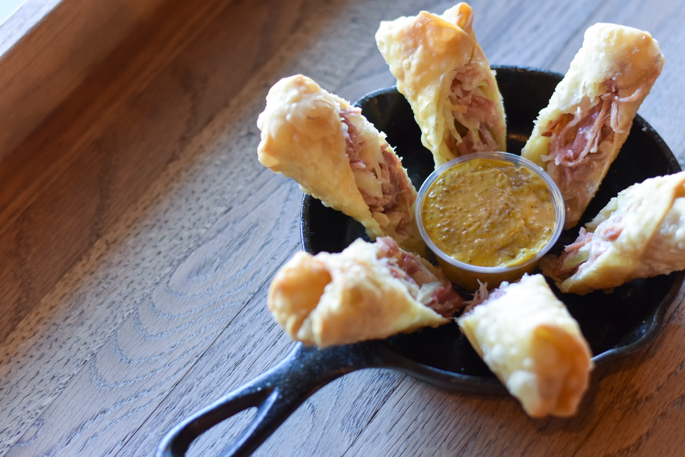 Corned Beef Cabbage Egg Rolls